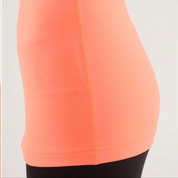 Lululemon Cool Racerback Pop Orange reversible - Picture 7 of 10